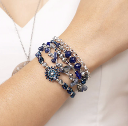 PULSERA INDIGO/AZUL